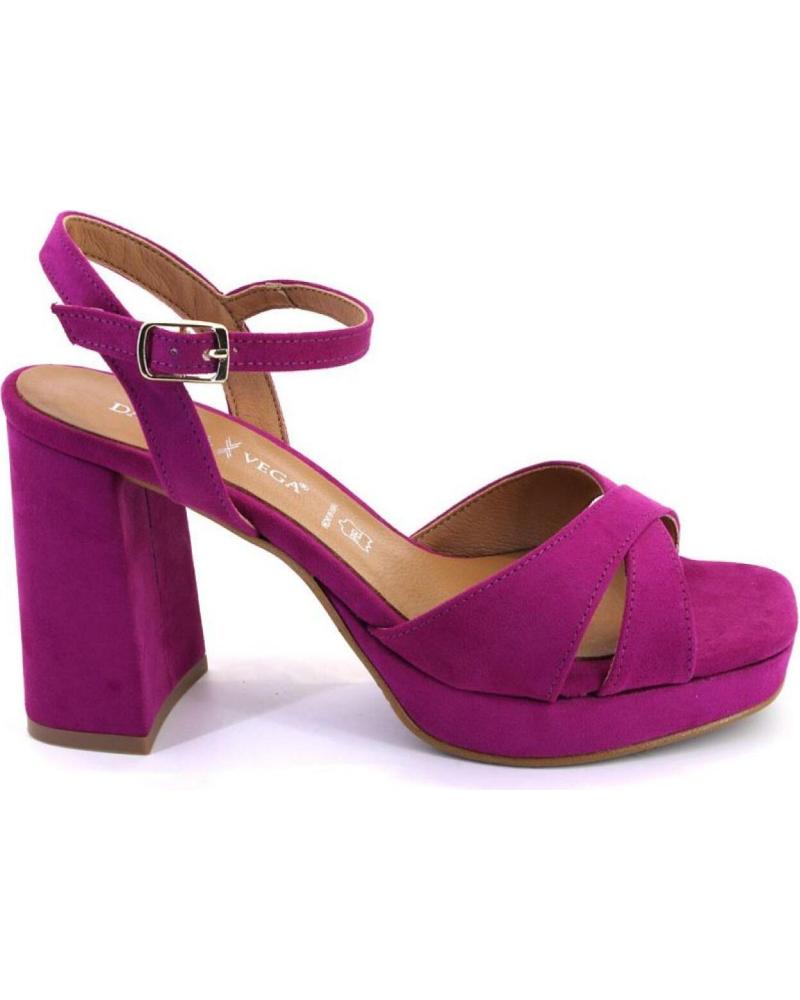 de DANIELA VEGA 2253 SANDALIAS DE MUJER FUCSIA