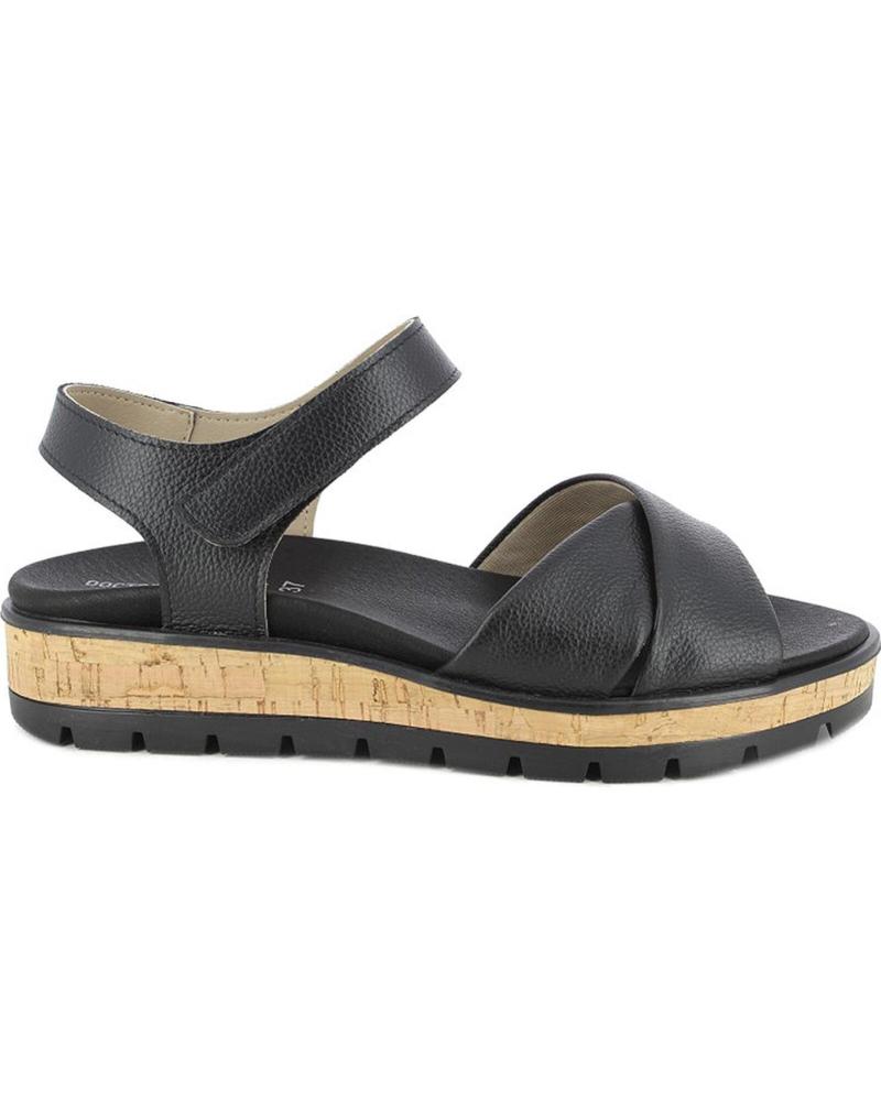 Sandálias de Mulher D`CUTILLAS 37104 NEGRO