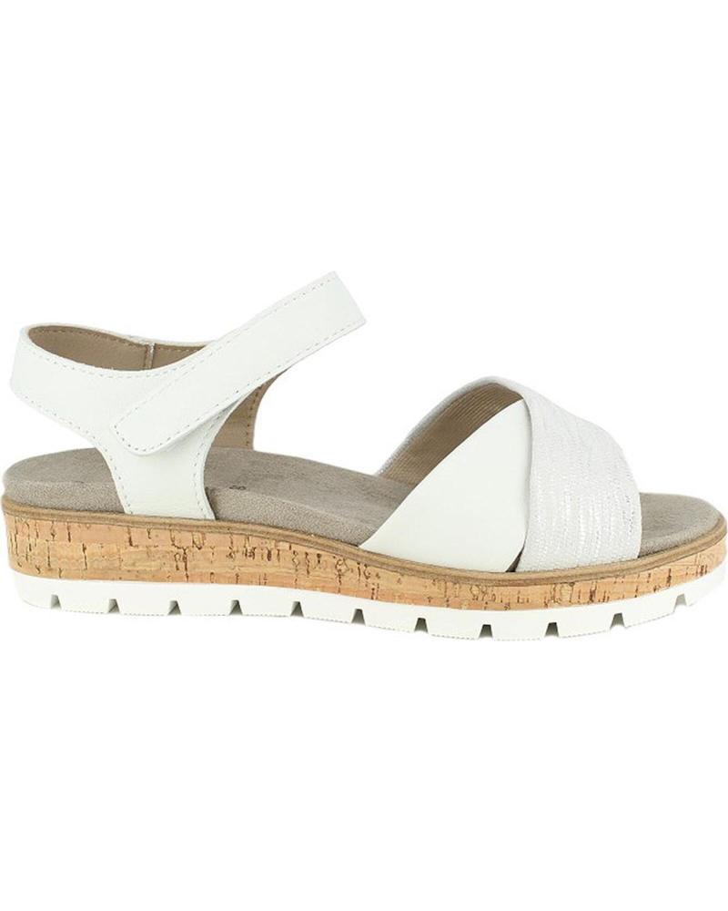 Sandalias de Mujer D`CUTILLAS SANDALIAS DOCTOR CUTILLAS 37104 PIEL AUTOADHERENTE BLANCO