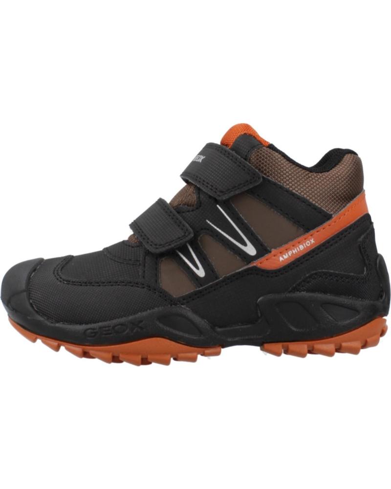Deportivas de Niño GEOX BOTAS NINO MODELO J NEW SAVAGE BOY B A COLOR NEGRO C9279
