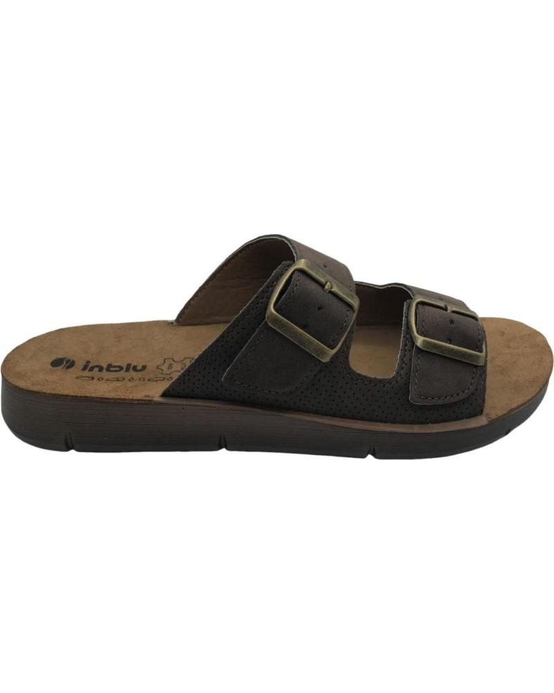 Sandalias de Hombre INBLU SANDALIA HOMBRE CM000034 BROWN CUERO