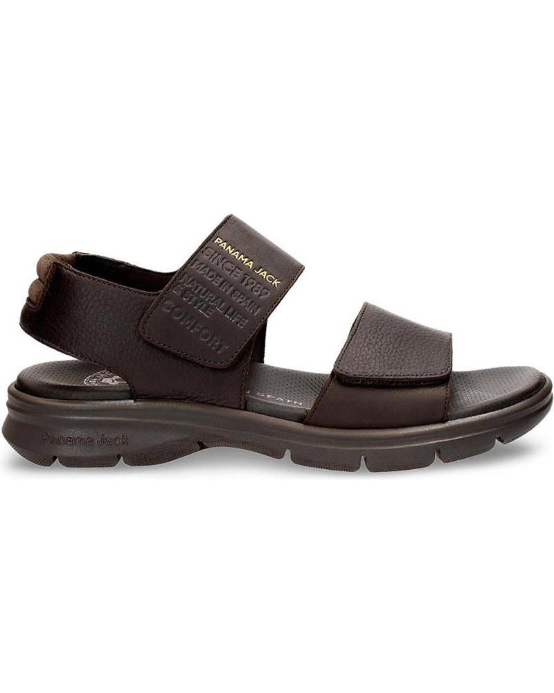 Sandalias de Hombre PANAMA JACK RUSELL C2 NAPA GRASS MARRON - BROWN MARRóN
