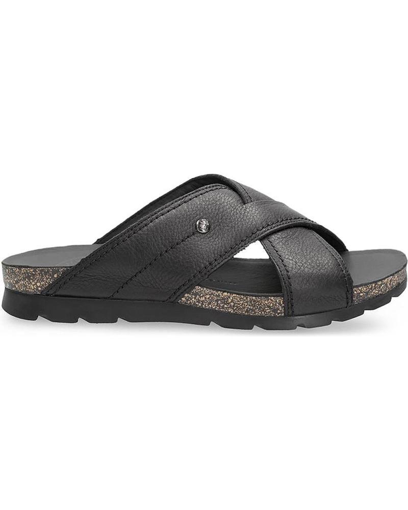 Sandalias de Hombre PANAMA JACK SALMAN C14 NAPA GRASS NEGRO - BLACK