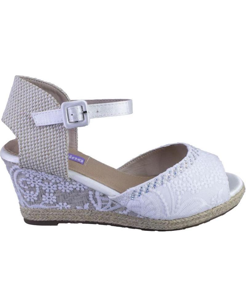 Sandalias de Mujer MANDARINA NATALIA ALPARGATAS DE MUJER BLANCO