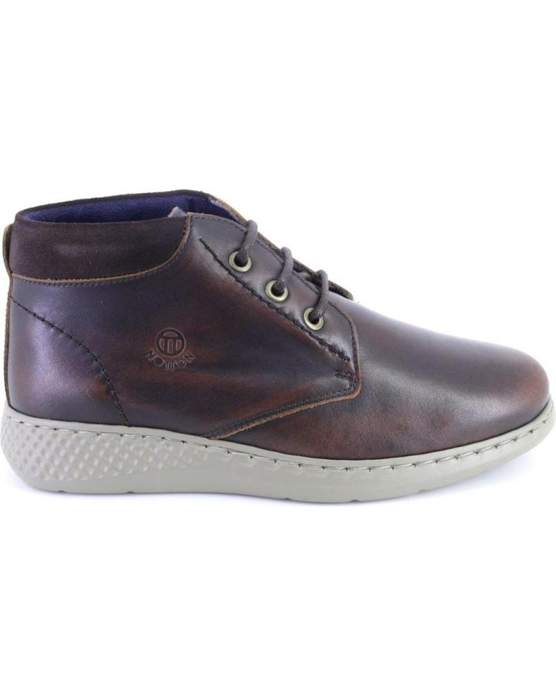 Botines de Hombre NOTTON 1012 BOTAS DE HOMBRE PIEL MARRON