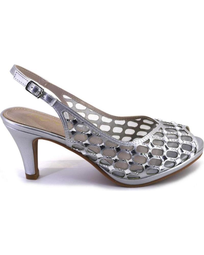 Sandálias de Mulher PRESTIGIO 402 SANDALIAS DE MUJER PLATA