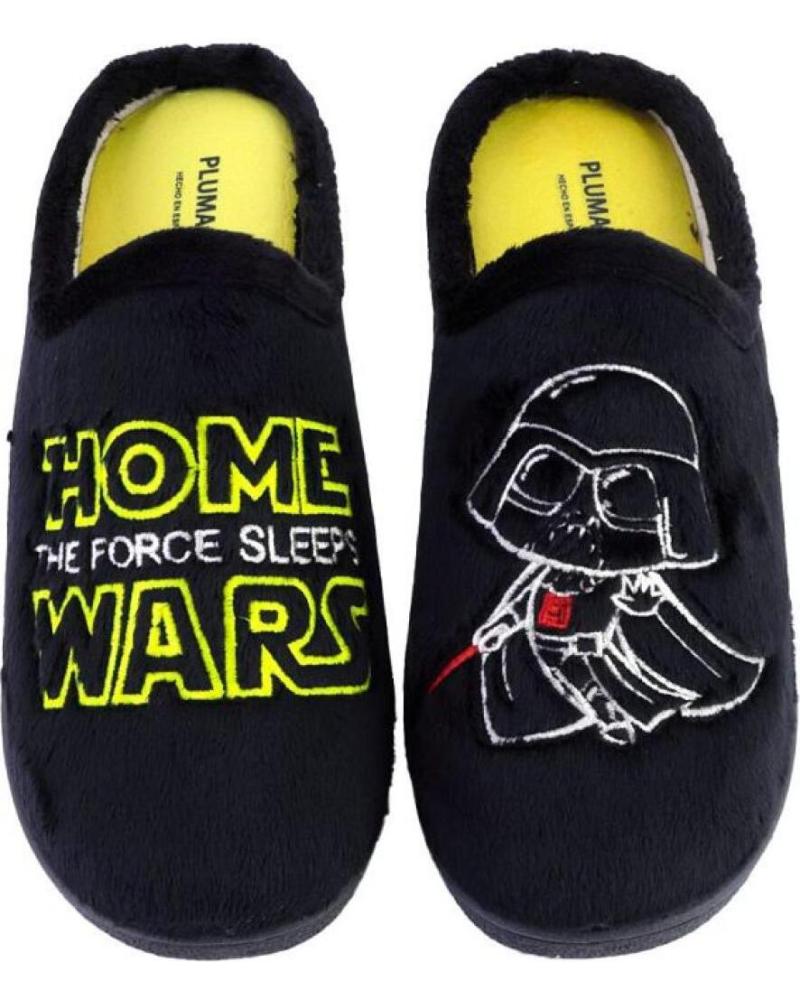 Pantufas de Homem PLUMAFLEX 12227 ZAPATILLAS DE CASA DE HOMBRE NEGRO RUBIC