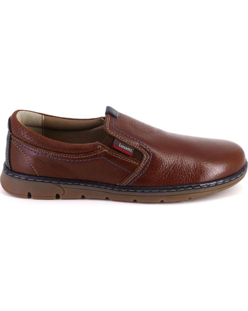 Mocasines de Hombre LUISETTI 23320 MOCASINES DE HOMBRE PIEL CUERO