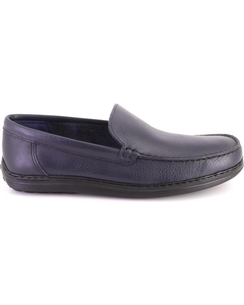 Mocasines de Hombre NOTTON 0110 MOCASINES DE HOMBRE PIEL AZUL MARINO