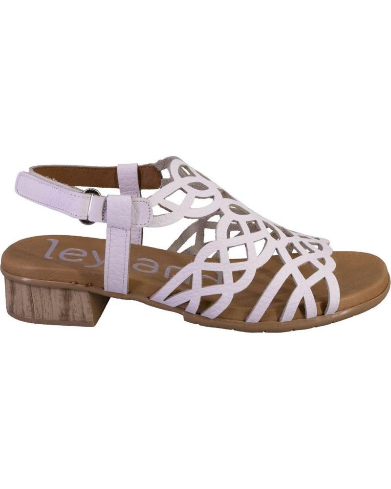 Sandalias de Mujer SUAVE 5609 SANDALIAS DE MUJER PIEL BLANCO