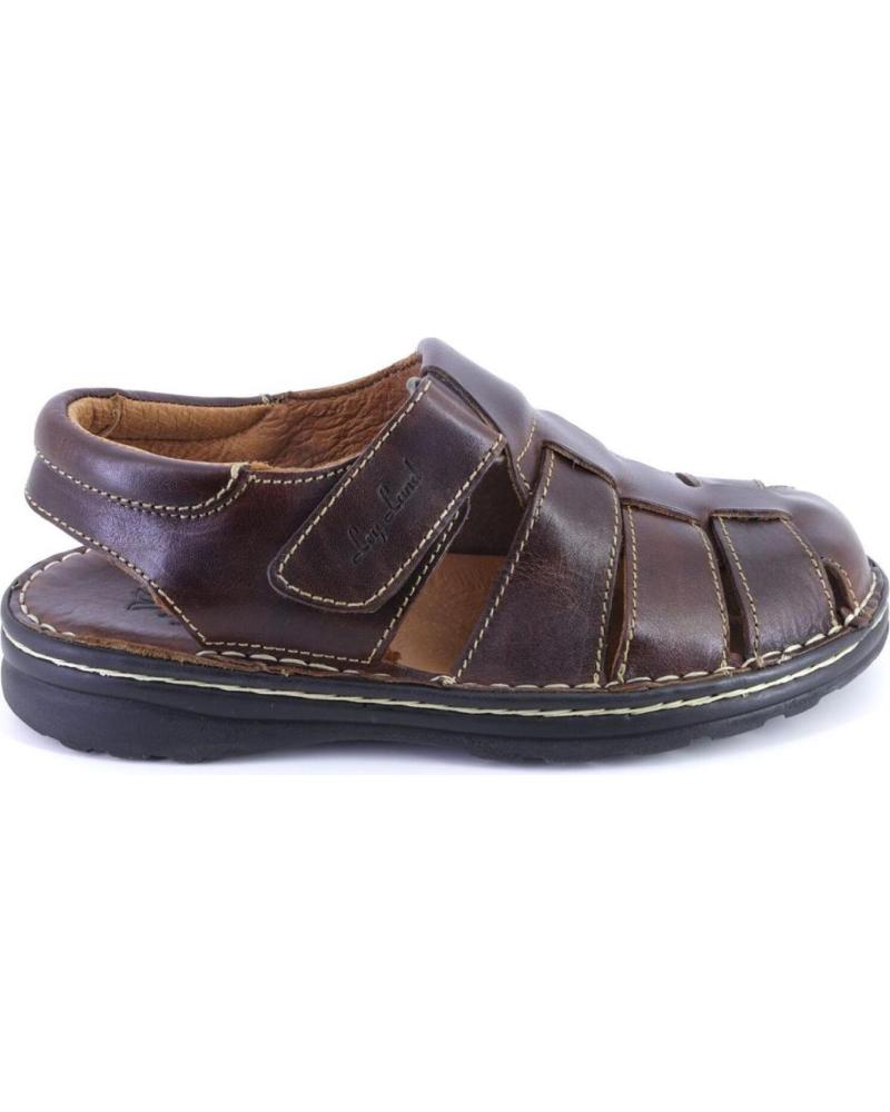 Sandalias de Hombre SUAVE 10034 SANDALIAS DE HOMBRE PIEL CUERO