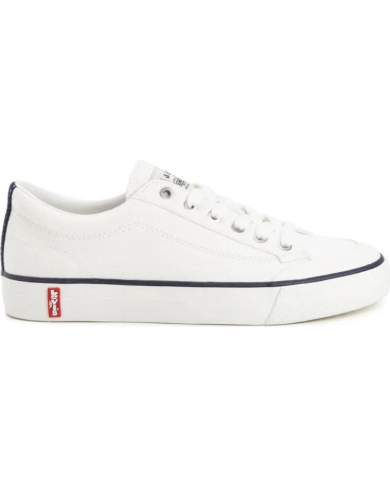 LEVI'S LS2 ZAPATILLAS CASUAL BLANCAS BLANCO