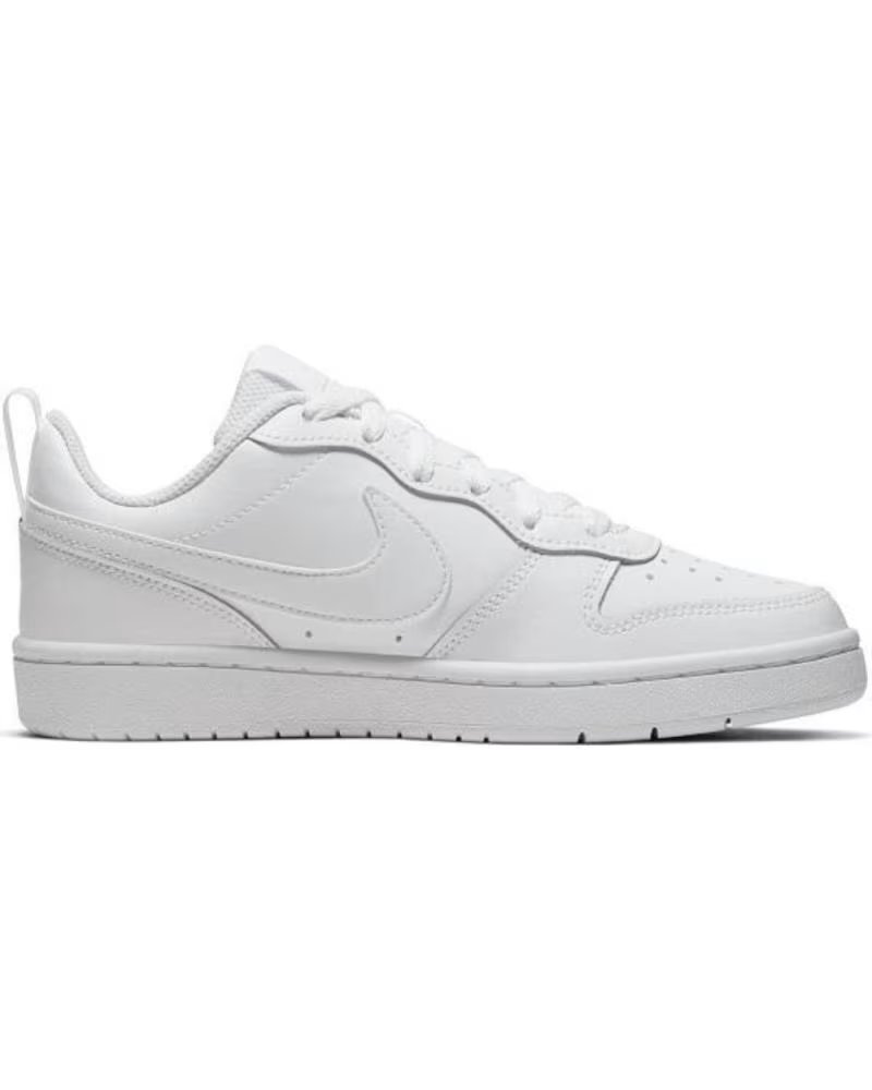 TÊNIS NIKE COURT BOROUGH LOW RECRAFT PARA MULHER WHITE-WHITE-WHITE
