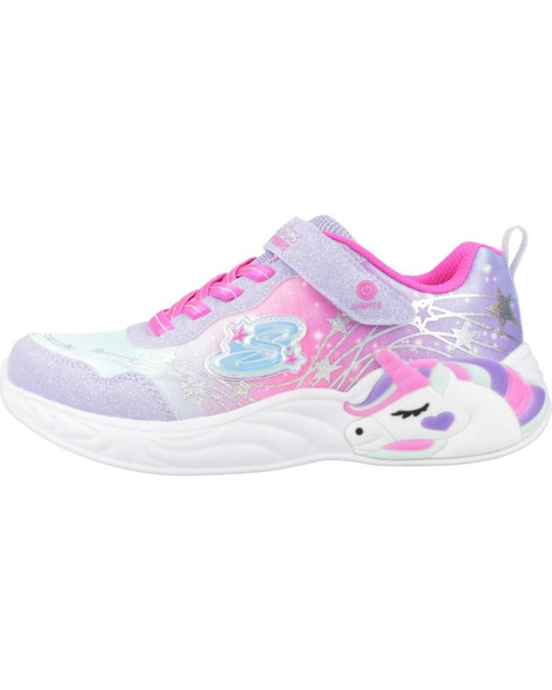 Deportivas de Niña SKECHERS ZAPATILLAS NINA MODELO UNICORN DREAMS COLOR VIOLETA LVHP