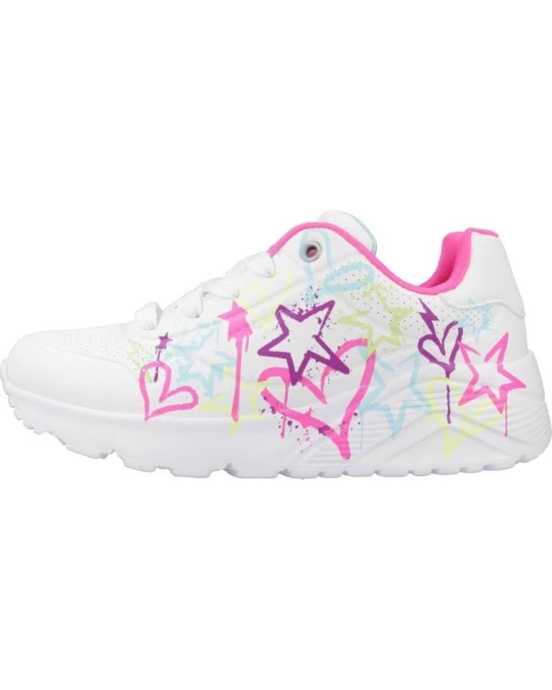 Deportivas de Niña Skechers Zapatillas Nina Modelo Uno Lite - My Drip Color Blanco Wmn