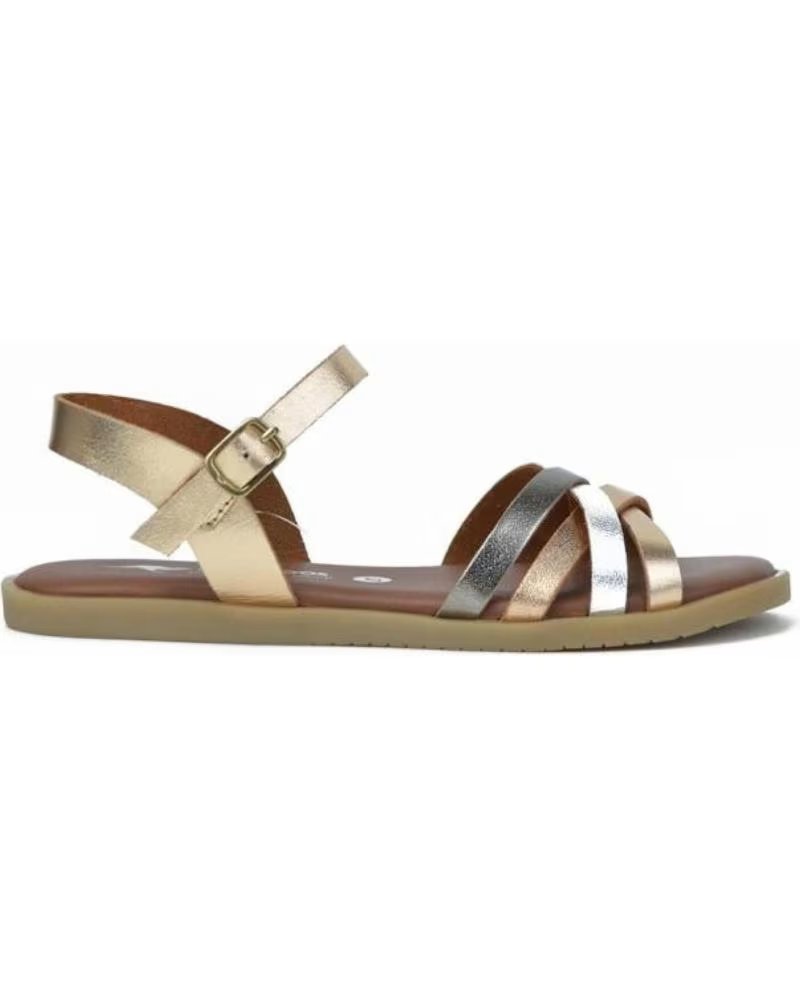 Kangaroos Sandalias de Mujer 604-40 Piel Multi Metalpiel Multi Metal