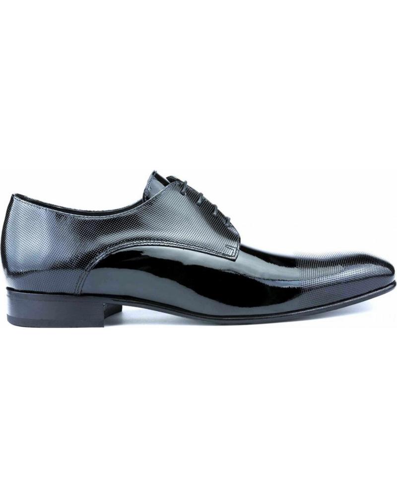 Sapatos de Homem SERGIO SERRANO ZAPATOS NOVIO CHAROL LUXORY NEGRO