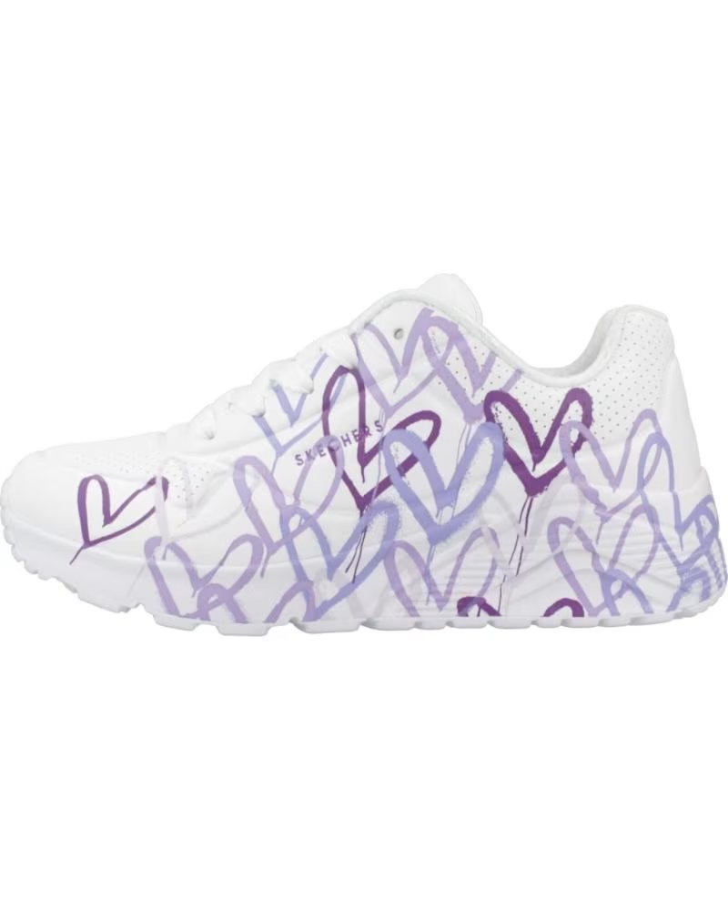 Deportivas de Niña Skechers Zapatillas Nina Modelo Uno Lite Color Blanco Wlpr