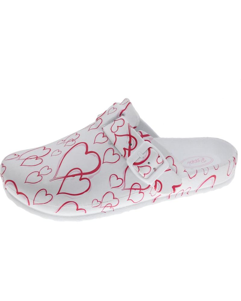 Zuecos de Mujer BEPPI 2190331 WHITE