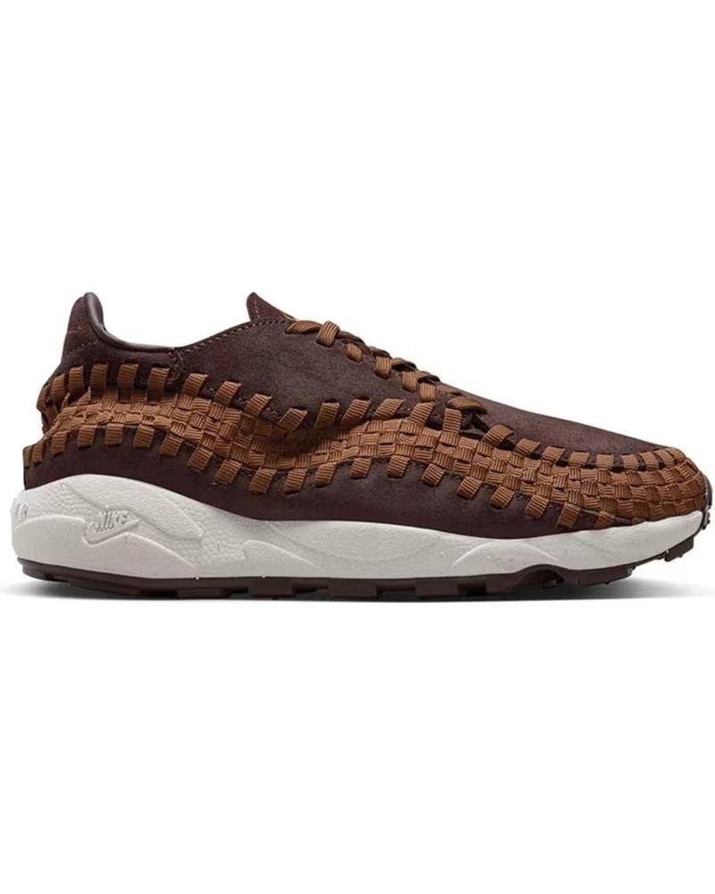 Zapatillas Nike Air Footscape Woven Marrã"n Marron