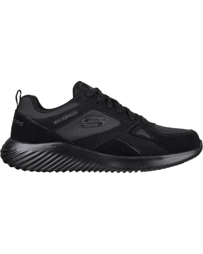 Deportivas de Hombre y Niño SKECHERS BOUNDER RIVATO ZAPATILLAS HOMBRE MODELO 232283 NEGRO