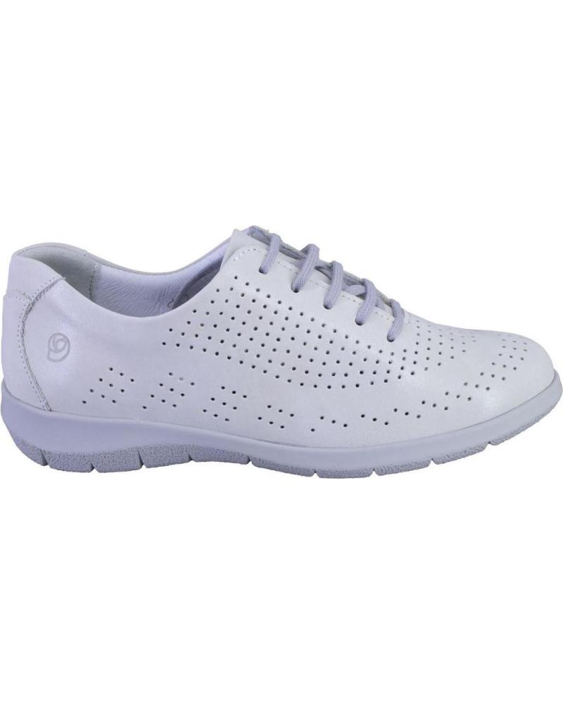 Sapatilhas de Mulher SUAVE 3603 ZAPATILLAS CASUAL DE MUJER PIEL BLANCO