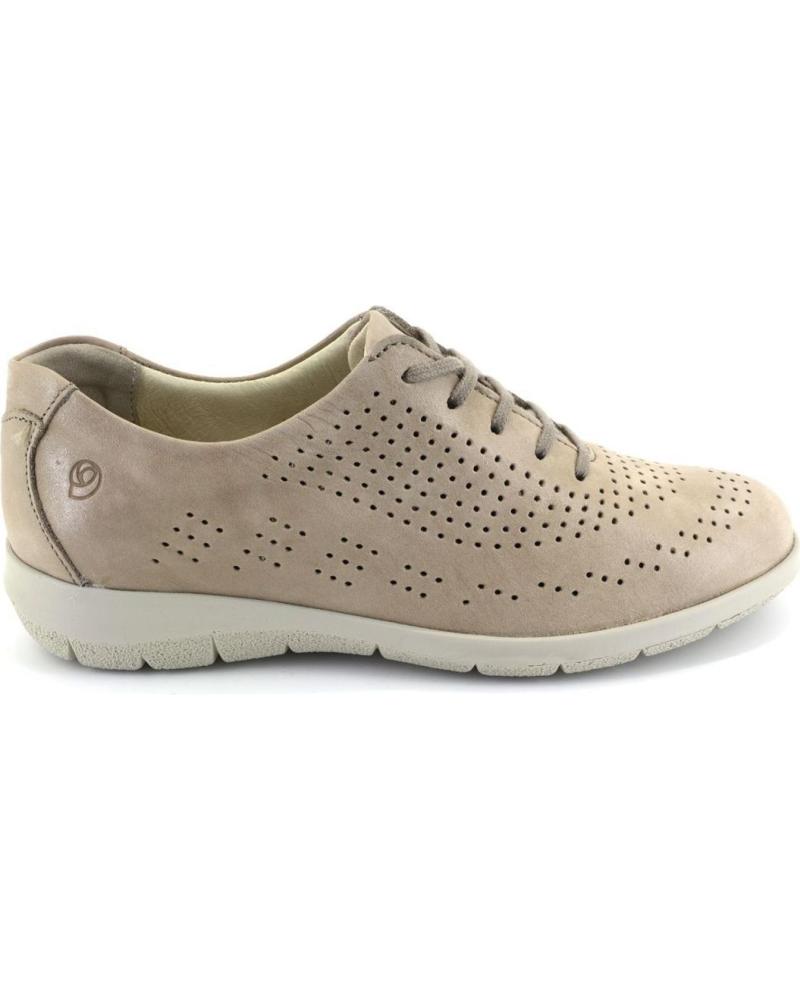 Esportes de Mulher SUAVE 3603 ZAPATILLAS CASUAL DE MUJER PIEL BEIGE