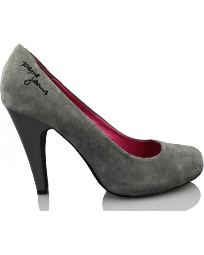 Pepe Jeans Hi Heel Court Shoe Gris