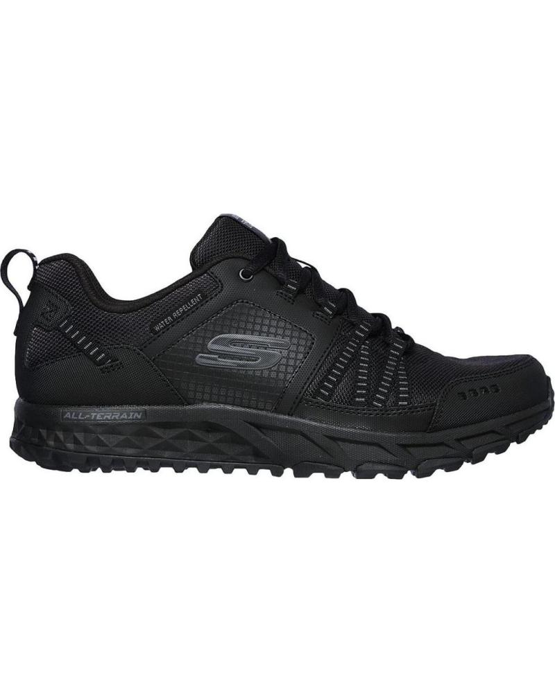Deportivas de Hombre SKECHERS 51591 TREKKING DE HOMBRE NEGRO