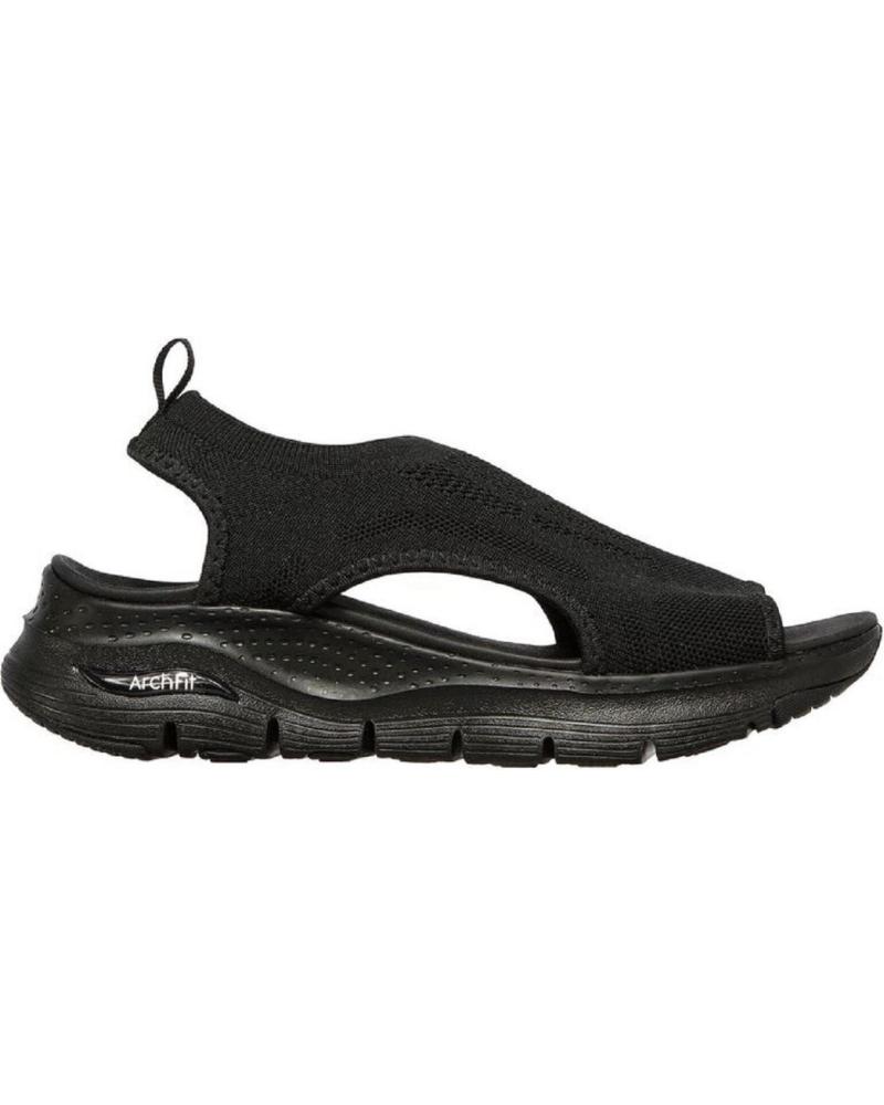 Sandalias de Mujer SKECHERS 119236 SANDALIAS DE MUJER NEGRO