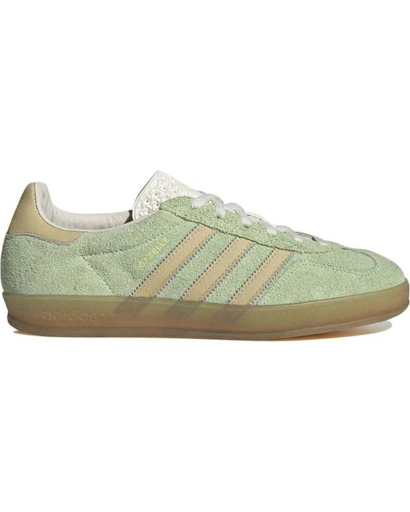 Deportivas de Mujer ADIDAS ZAPATILLAS SNEAKERS GAZELLE INDOOR PARA UNISEX EN COLOR VERD VERDE