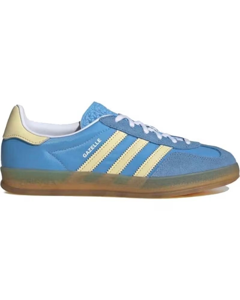 Zapatillas Adidas Gazelle Indoor IE2960 Semi Blue Burst Almost Yellow Cloud White Azul – imagen 1
