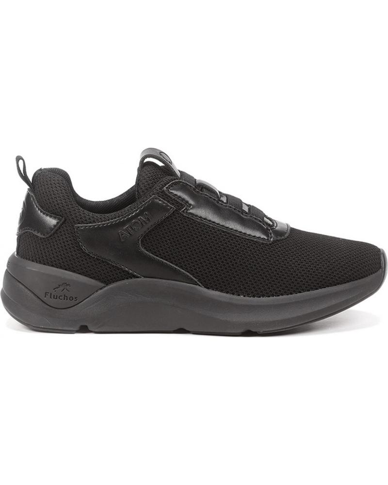 Zapatillas deporte de Mujer FLUCHOS ZAPATILLA F1254 MUJER NEGRO
