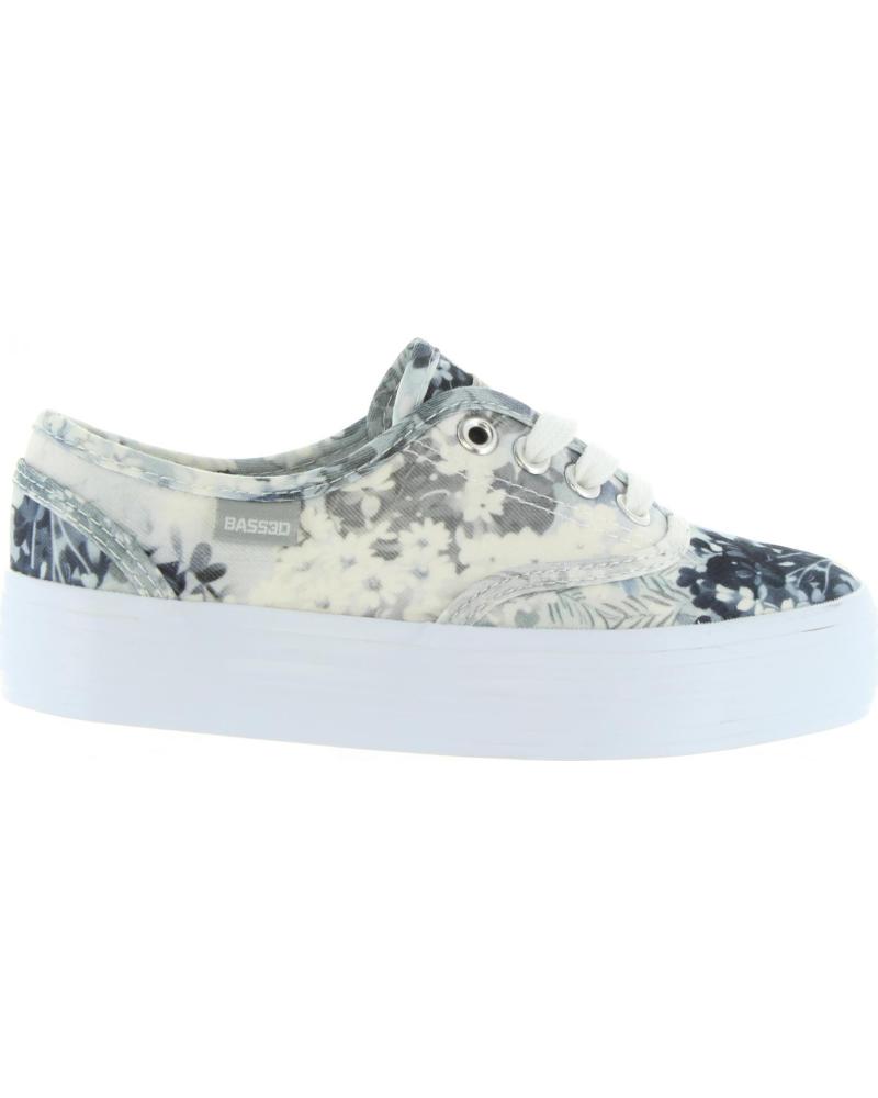 Deportivas de Niña BASS3D 42040 LONA NEGRO