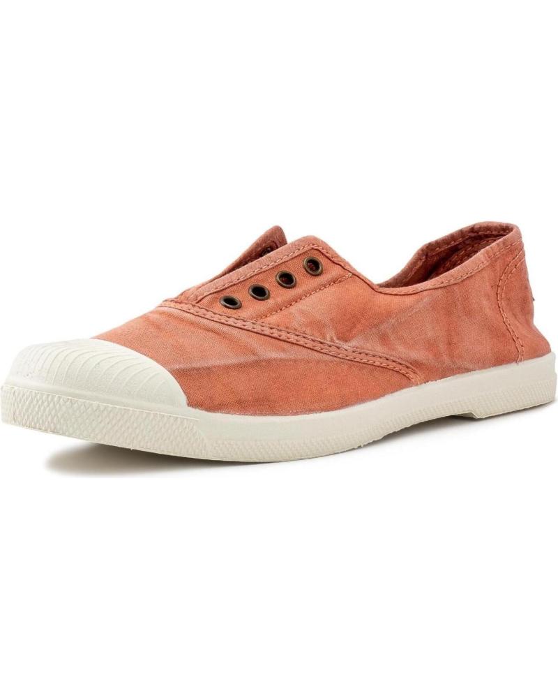 NATURAL WORLD OLD LAVANDA 102E ZAPATILLAS LONA NARANJA NARANJA