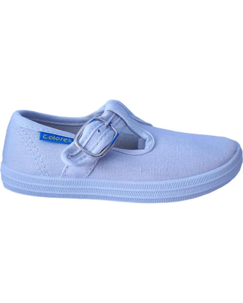 Deportivas de Niño COLORES PEPITO LONA 2431 BLANCO