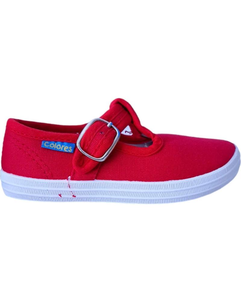 Deportivas de Niño COLORES PEPITO LONA 2431 ROJO