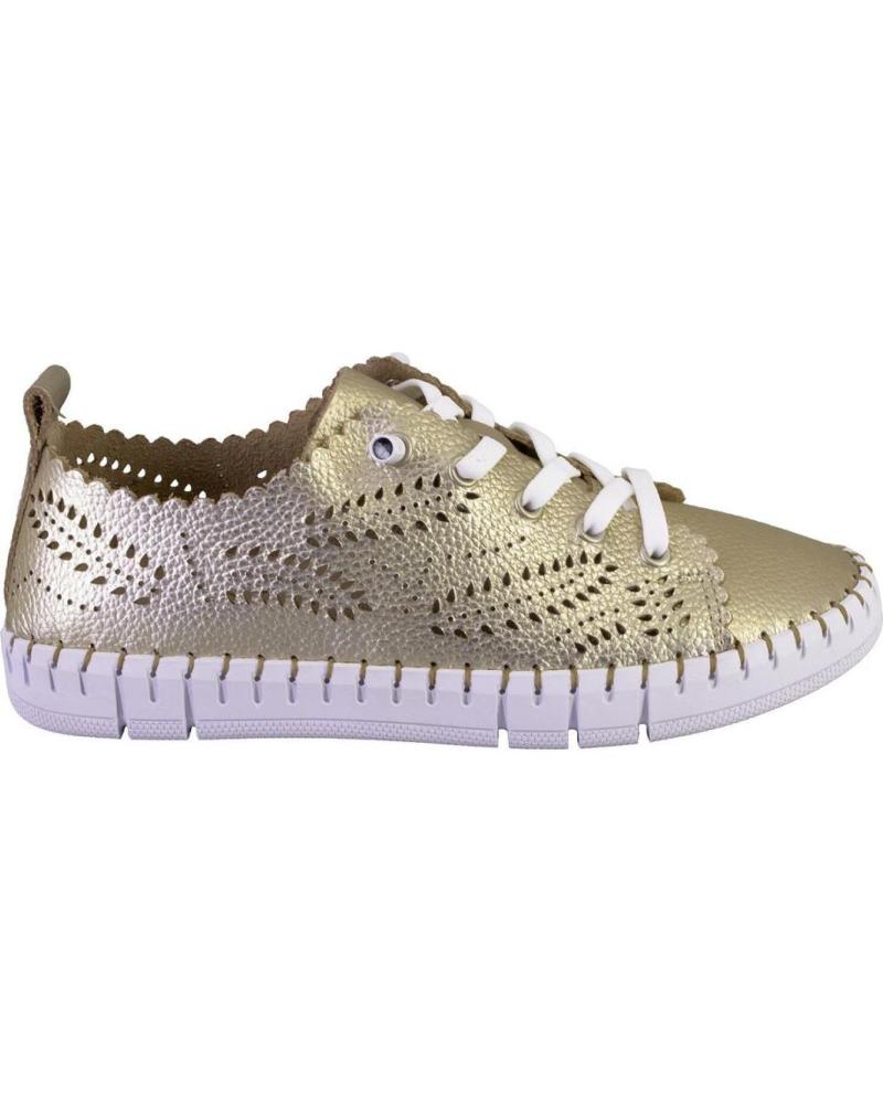 Deportivas de Mujer THE HAPPY MONK CRETA014 ZAPATILLAS CASUAL DE MUJER P PLATINO