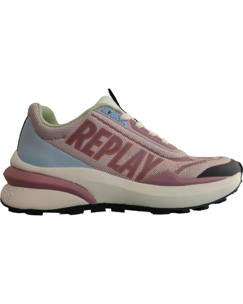 Deportivas de Mujer REPLAY ATHENA VARIETY RS4V0022T ROSA