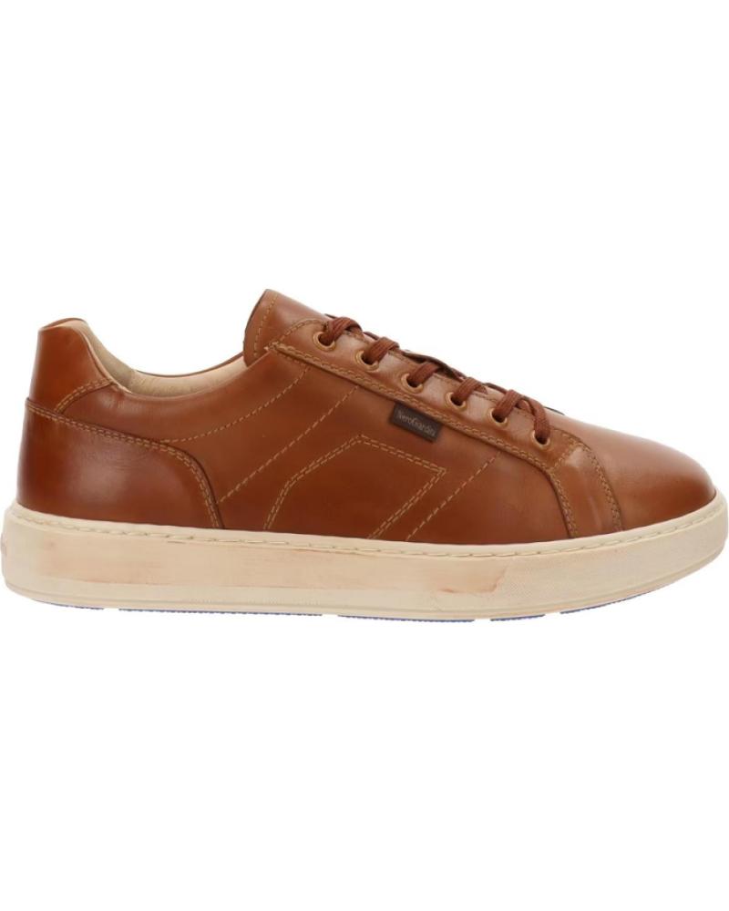 Deportivas de Hombre NERO GIARDINI NEOPOLIS E400222U COGNAC MARRóN