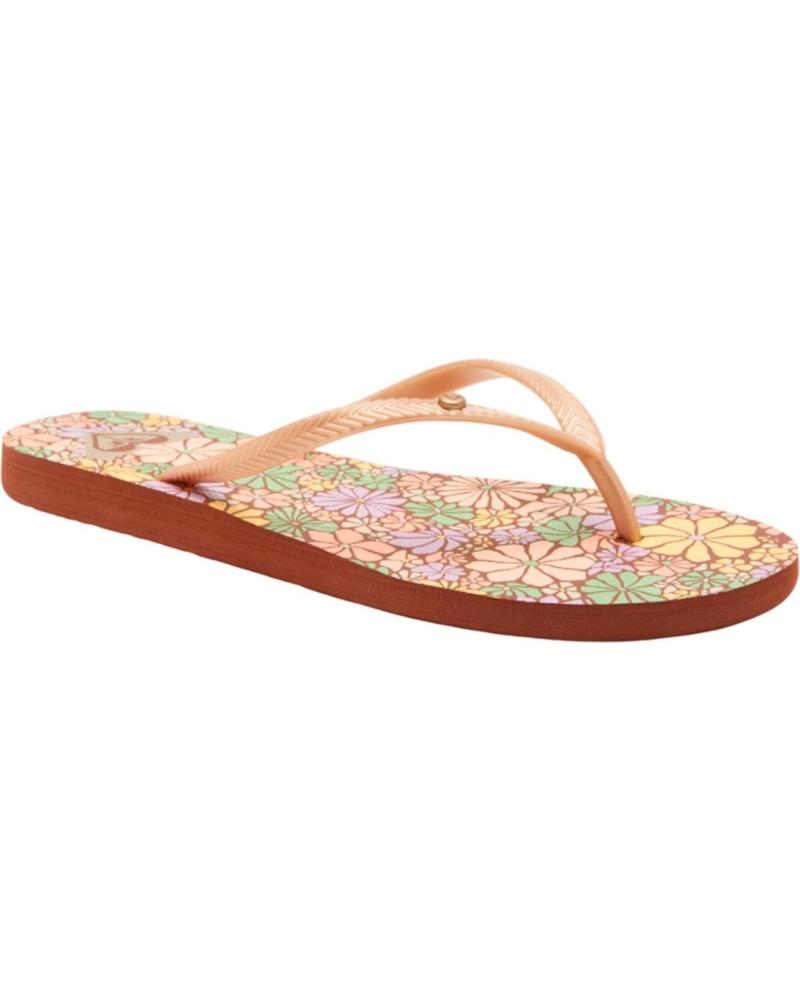 CHANCLAS ROXY BERMUDA PRINT MULTICOLOR PARA MUJER MULTICOLOR