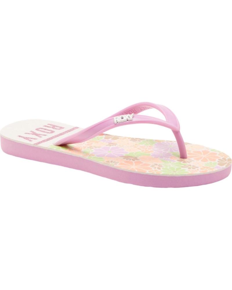 Chanclas de Niña ROXY - CHANCLAS ROSAS PARA MUJER - VIVA STAMP MORADO