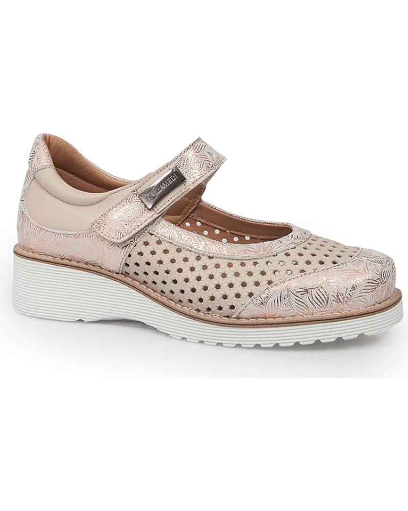 Bailarinas de Mujer CALZAMEDI MANOLETINAS 0690 BEIGE