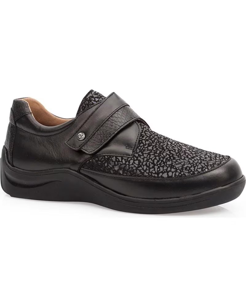 de calzamedi zapatos elastico diabetico 0750 negro