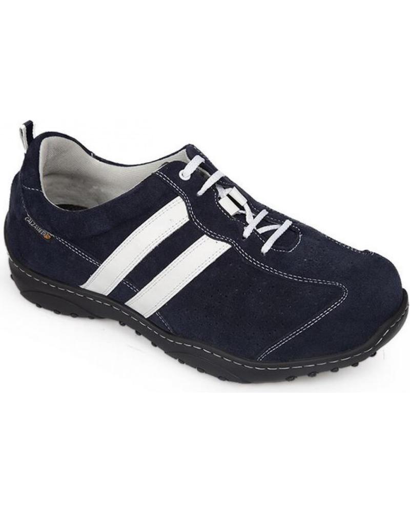 Zapatillas deporte de Hombre CALZAMEDI ZAPATOS DEPORTIVO DIABETICO AZUL