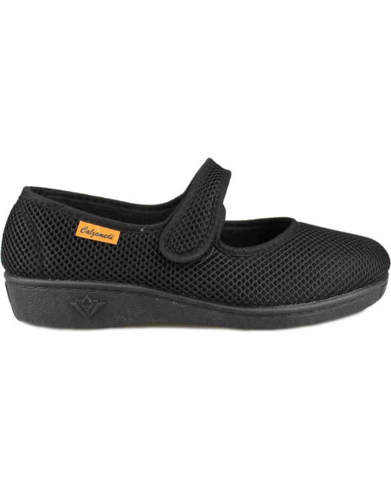 Bailarinas de Mujer CALZAMEDI BAILARINA COMODA DE TELA W NEGRO