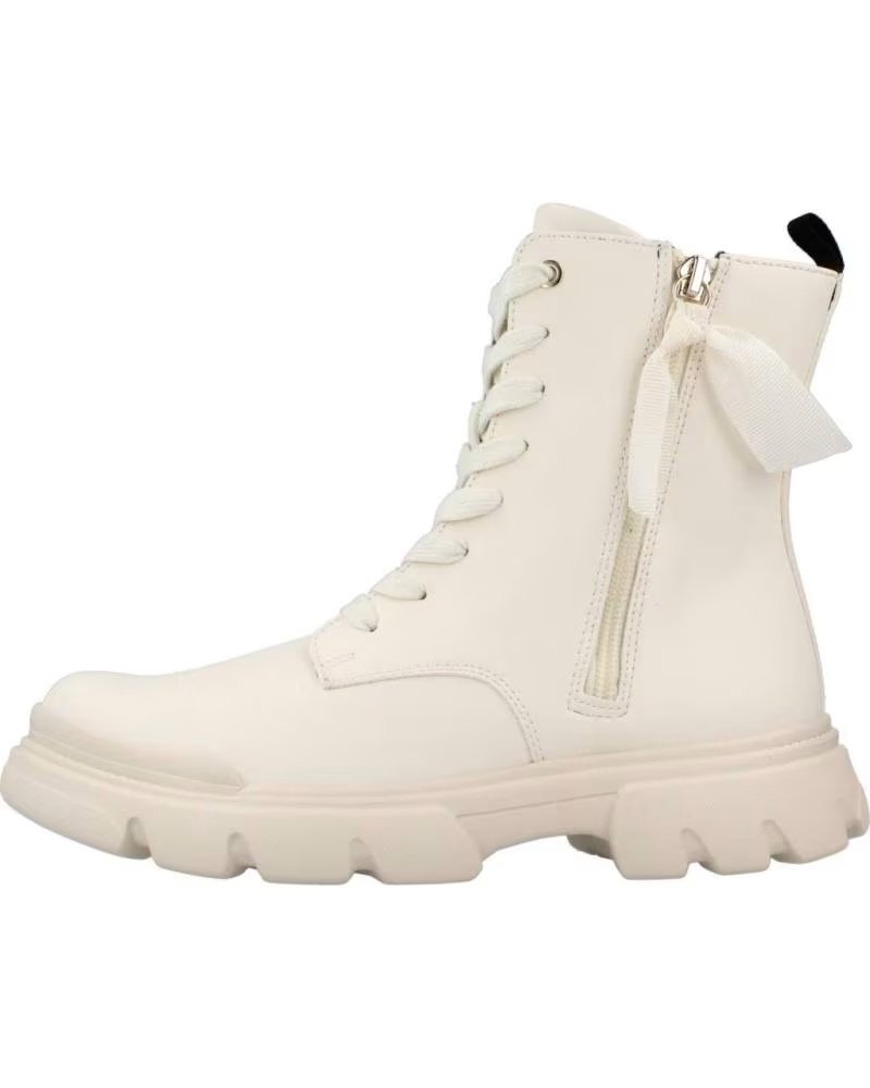 Botas de Niña Geox Botas Nina Modelo J Junette G Color Blanco C1058