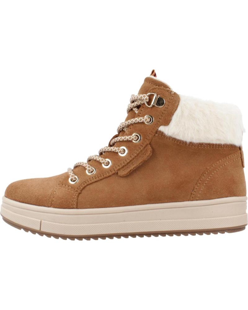 BOTAS GEOX J REBECCA GIRL WPF J26CVA PARA NIÑA, COLOR MARRÓN C6627