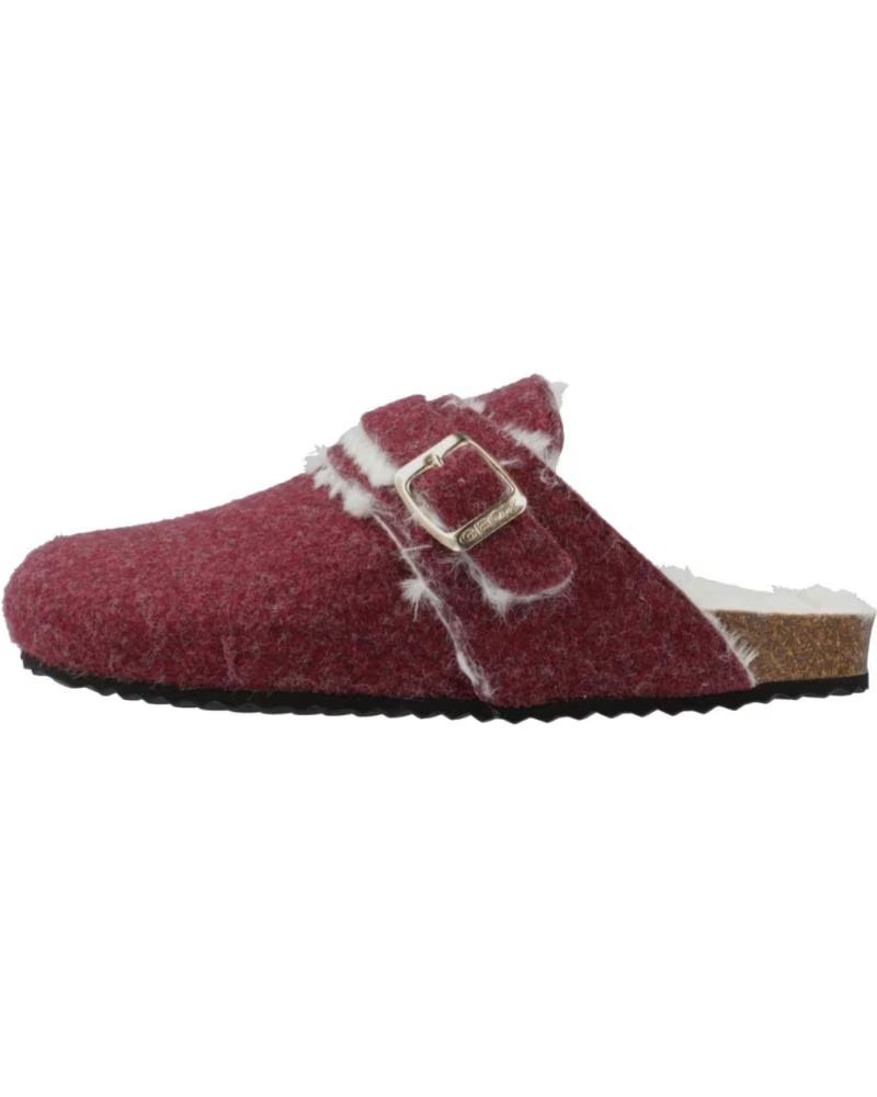 Geox Zuecos Mujer Modelo D Brionia Color Burdeos C7357