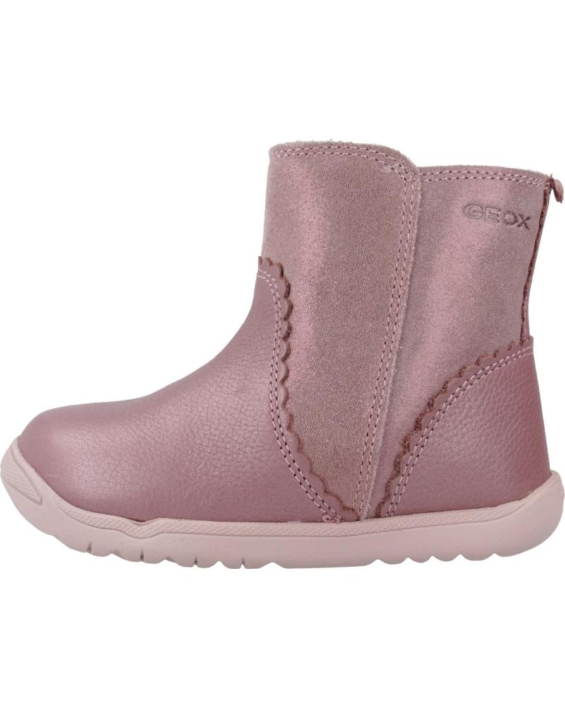 Botas de Niña GEOX BOTAS NINA MODELO B MACCHIA GIRL COLOR ROSA C8007